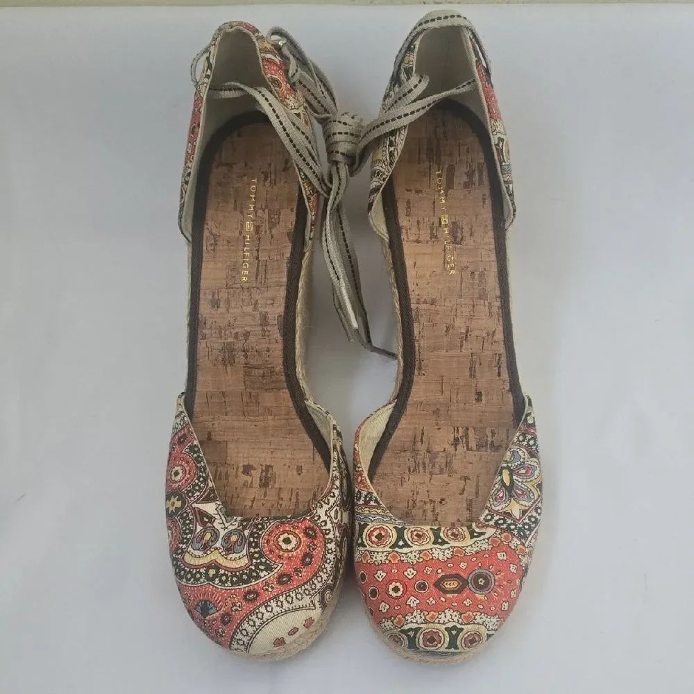 Tommy Hilfiger Multicolor Paisley Espadrilles